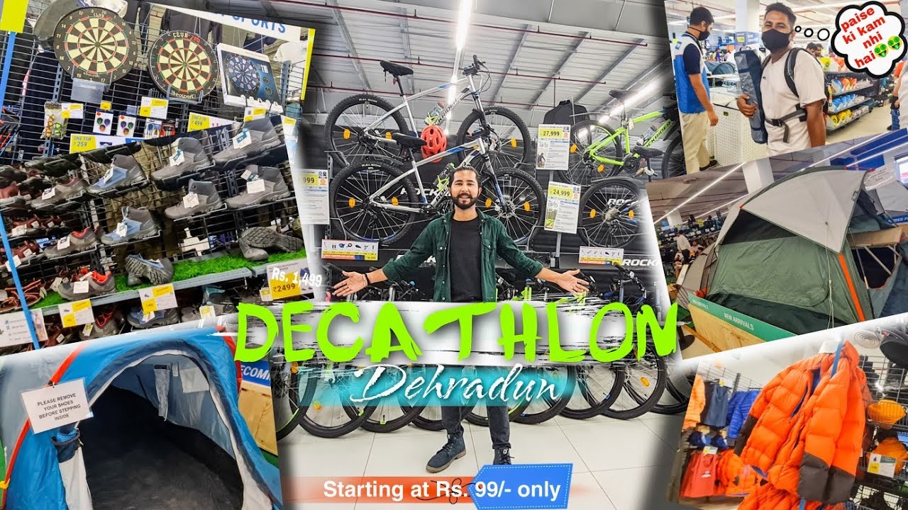 Decathlon Dehradun Store Tour 😍 Best Camping Gear under Budget