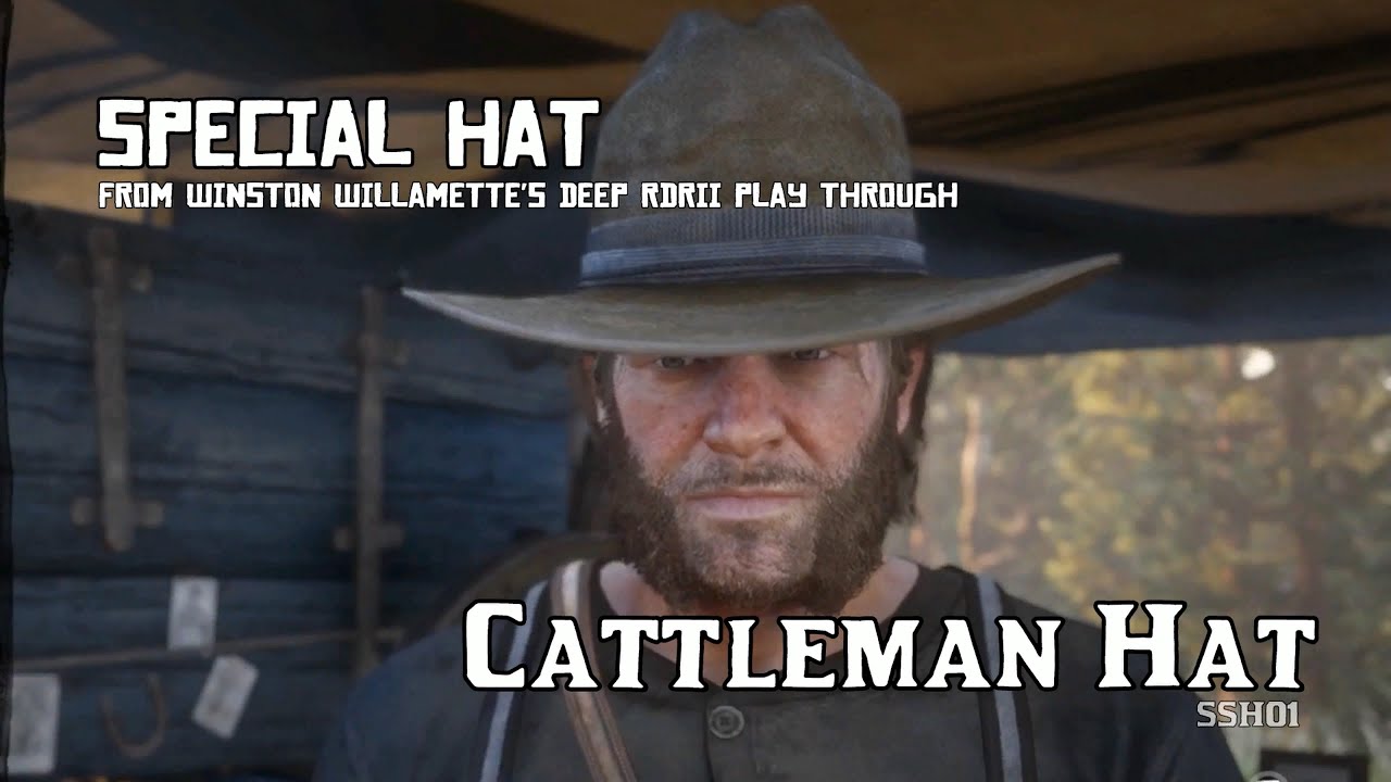 Cattleman Hat - Special Hat [RDRII] - YouTube