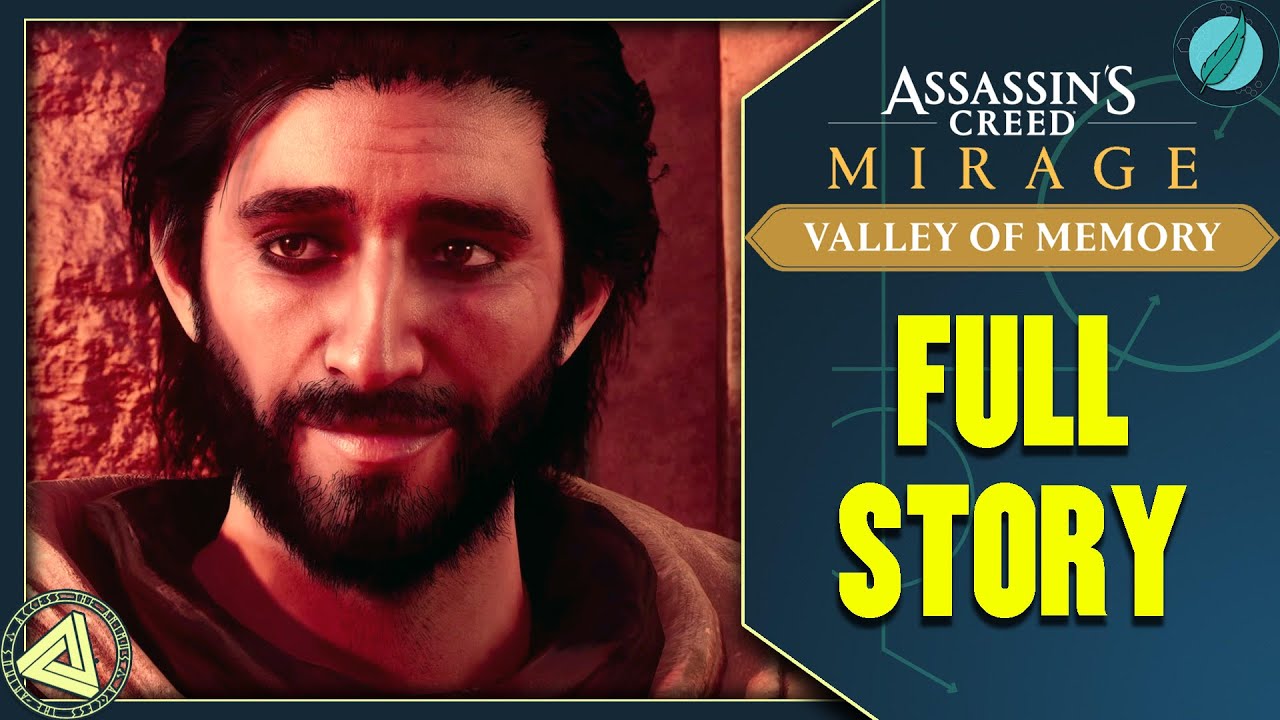 Assassin's Creed Mirage - Valley of Memory DLC - Full Story & Cutscenes (AC Mirage DLC)