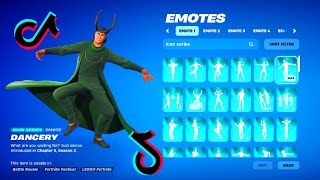 ALL NEW ICON SERIES & TIKTOK EMOTES IN FORTNITE by Coltify 1,182 views 10 days ago 12 minutes, 56 seconds