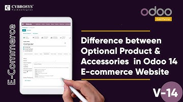 Difference between Optional Product and Accessories in Odoo 14 eCommerce Website