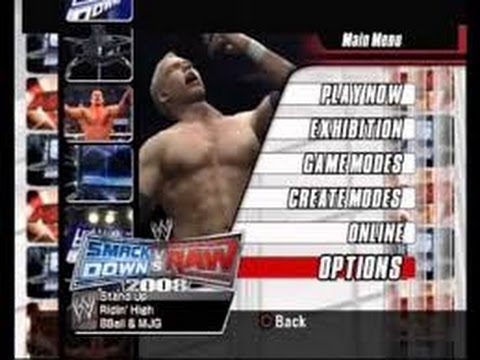 Wwe Raw Vs Smackdown 08 Psp Full Roster And More Youtube