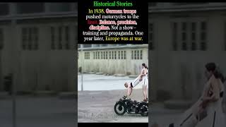 German Soldiers Doing Insane Motorcycle Stunts (1938)