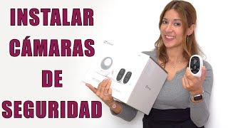 instalar CÁMARAS DE SEGURIDAD en casa FÁCIL y BARATO🚨 EZVIZ C3A DUO - YouTube