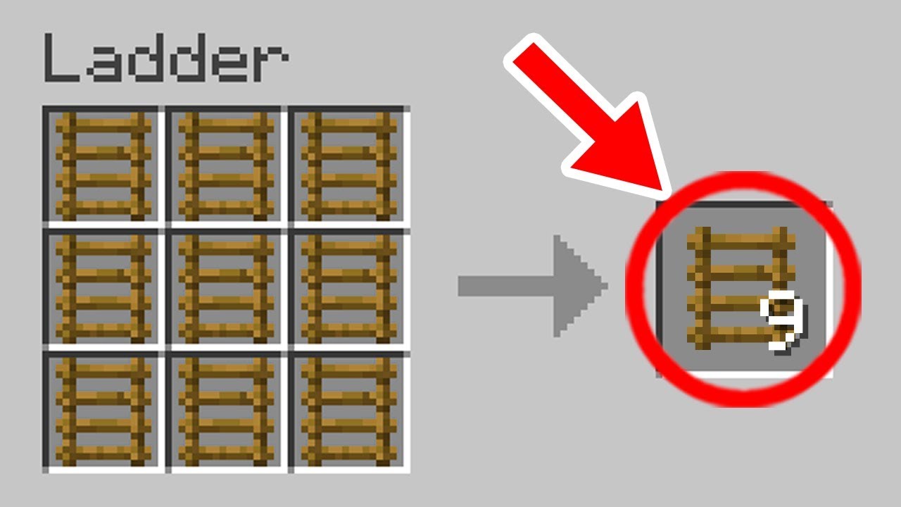 Ladder Door Minecraft &amp; Minecraft Crafting Ladder New 