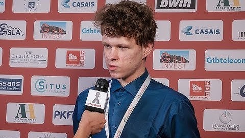 Round 7 Gibraltar Chess post-game interview with Vladislav Artemiev