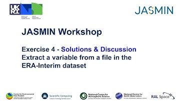 Ex04 Extracting a variable from a file in the CEDA Archive - Solutions and Discussion