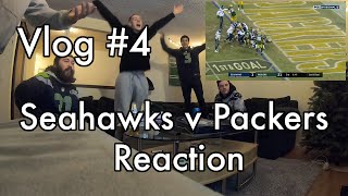 Seahawks vs Packers Reaction | Vlog #4 | NFL Playoffs | Vlog | GoPro Hero 7