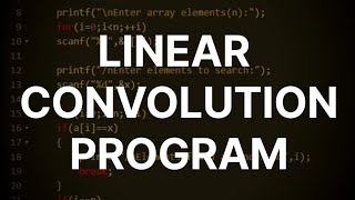 Linear Convolution program in MATLAB