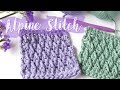 Alpine Crochet Stitch