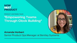 Amanda Horbert: Empowering Teams Through Clock Building
