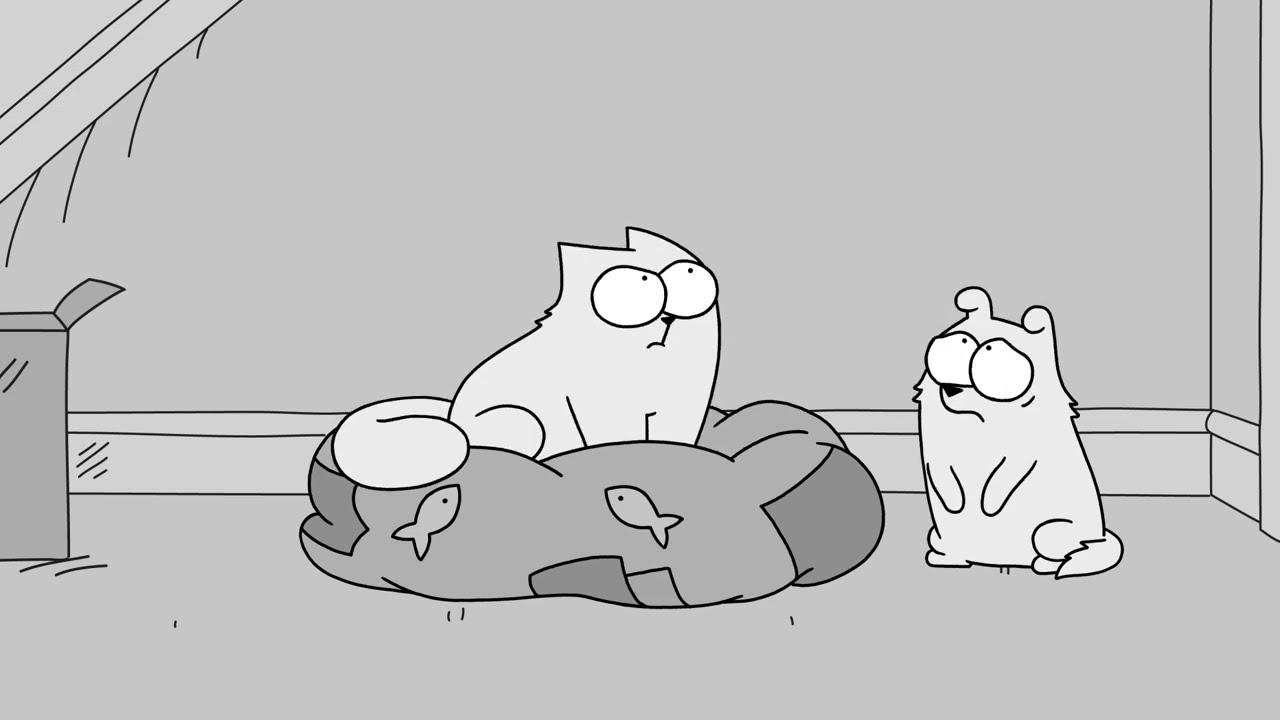 Simon's Cat dealing with Excitable Doggo