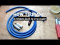 HOW TO MAKE 3.5MM jack to rca male || aux to rca ,