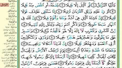 سورة المزمل مكررة 3 مرات المنشاوي رحمه الله