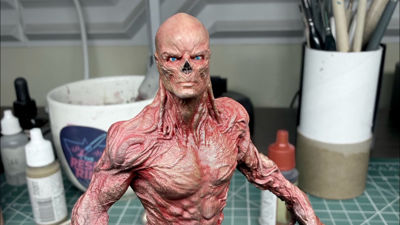🎨 Painting Vecna Miniature - Stranger Things – Full Step by Step Tutorial 🎨