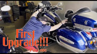 First upgrade to my bike! | Sharkroad Exhaust Install on Kawasaki Vulcan Voyager — Part 1