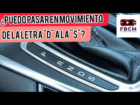 Video: ¿Qué es s en la transmisión automática de honda?