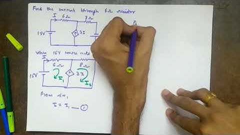 DC Network Theorems - Superposition Theorem