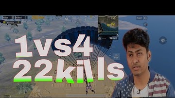 Solo vs squad 22 kill Pubg mobile/ MAS Gaming