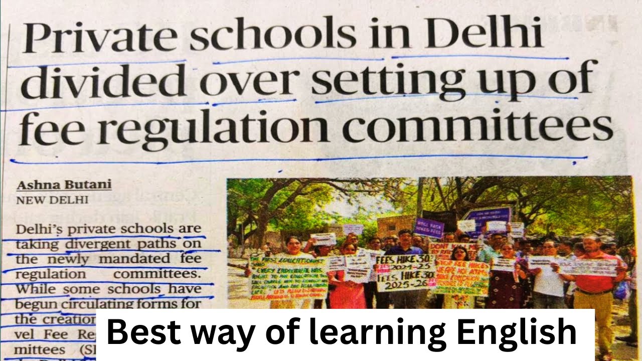 English newspaper reading videos / How to learn English speaking / The Hindu Newspaper Reading/