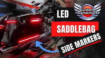 Saddlebag LED Side Marker Lights for Harley-Davidson® Baggers