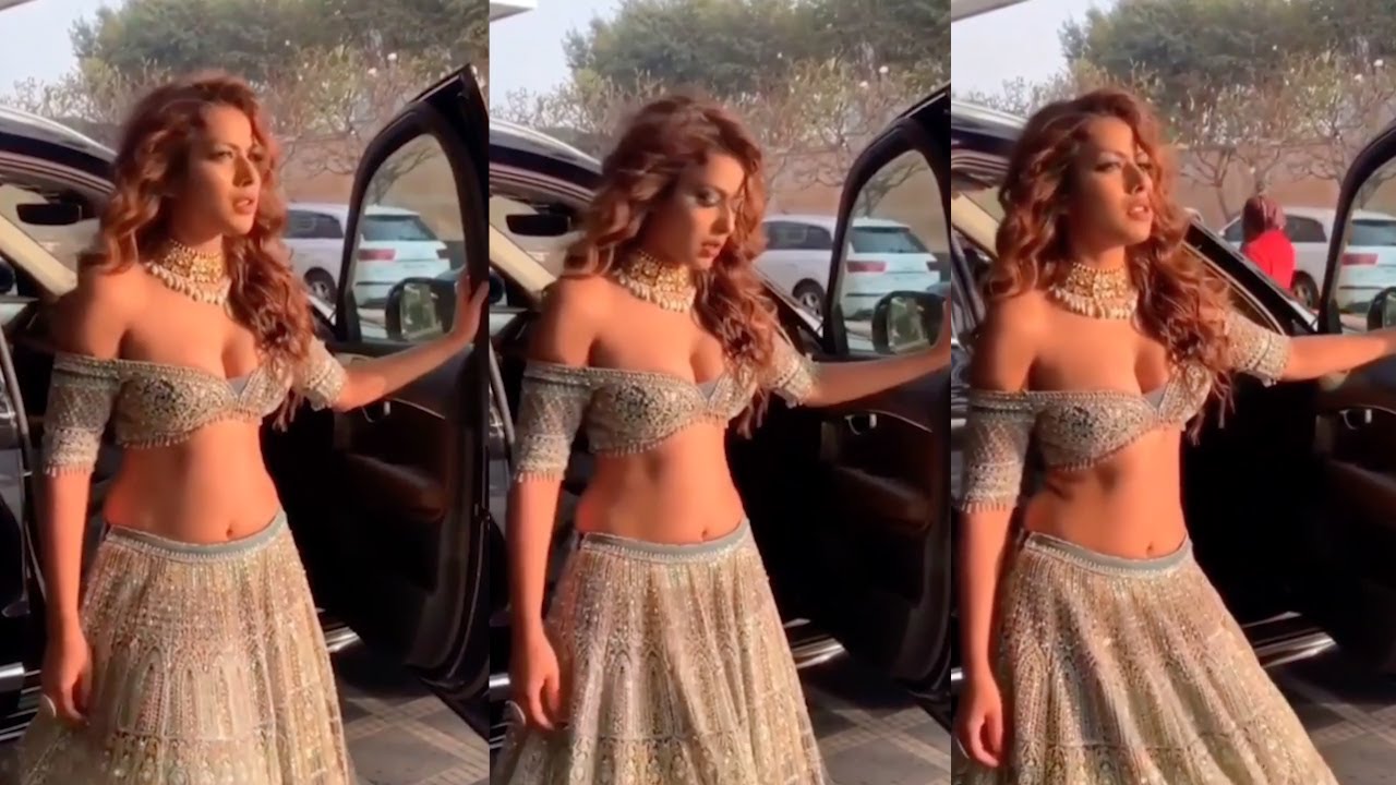 Actress Nia Sharma Blows Fans Away With Sizzling Lehenga Choli