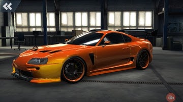 Need For Speed No Limits TOYOTA SUPRA CUSTOMIZATION
