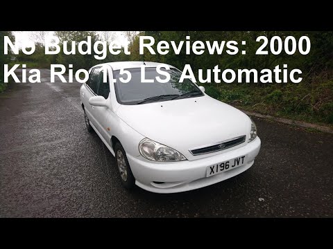 No Budget Reviews: 2000 Kia Rio (DC) 1.5 LS Automatic (Australian Import)