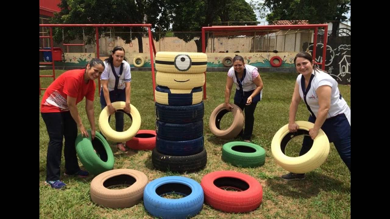 300 Idéias para reutilização de Pneus. Reciclar, Converter.