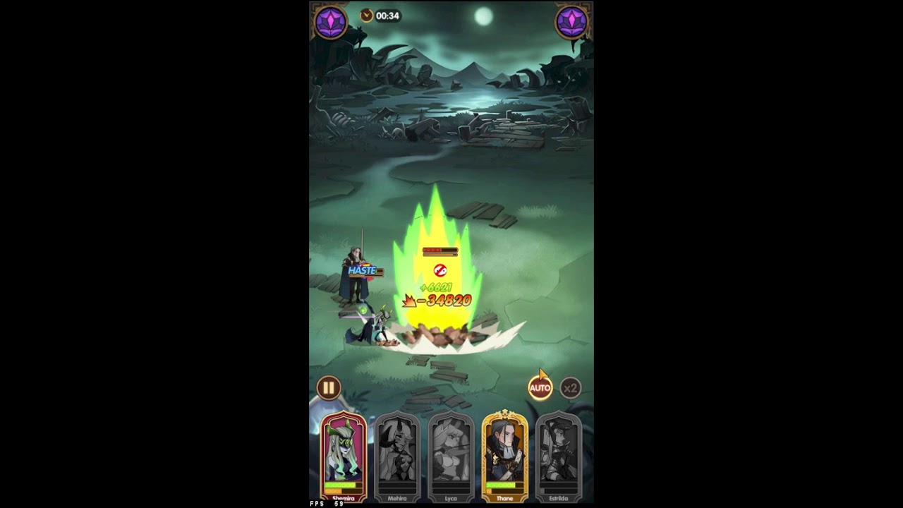 AFK Arena - The Fabled Forest last stage vs. Orthos