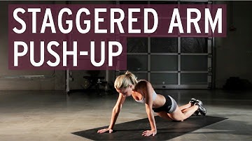 Exercise Tutorial - Staggered Arm Push-Up