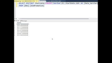 SQL SERVER CONVERT DATE TO VARCHAR #SQL, #convert , #sqlserver