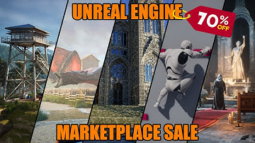 Unreal Engine Marketplace April Sale | Top 10 Assets | 70% Off