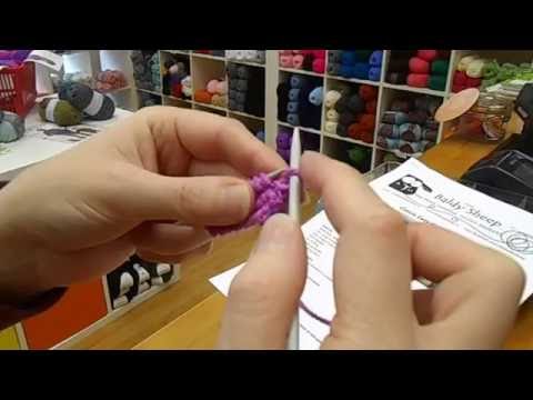 How to K2tog, knit 2 together, dec, decrease