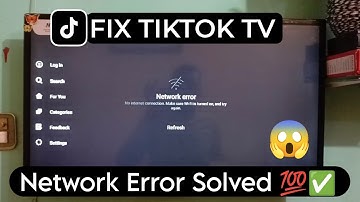 How to Fix TikTok Network Error Problem Solved