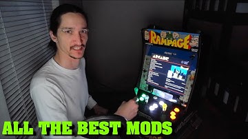 Arcade1up Rampage Cabinet: All The Best Mods!