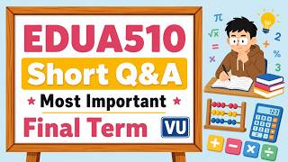 EDUA510 Most Important Subjective Questions | Teaching of Mathematics in Early Childhood