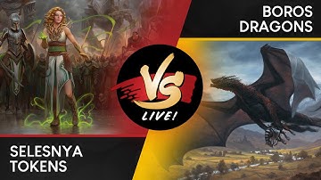 VS Live! | Selesnya Tokens VS Boros Dragons | Standard