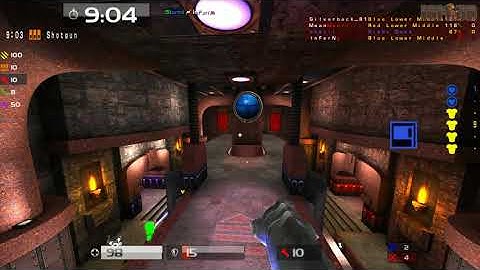 Quake Live: CTF - courtyard - 2011/07/21 - pub