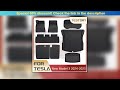 Floor Mats Cargo Liner For Tesla Model 3 2025 Highland Waterproof Antislip Trunk Mat TPE Pads
