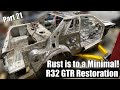 RUST IS TO A MINIMAL! New Old Stock Parts | R32 GTR Restoration Part 21