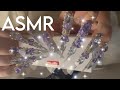［SR3D］超ロング宝石ネイル💎でネイルタッピング♡指かきも！［ASMR］