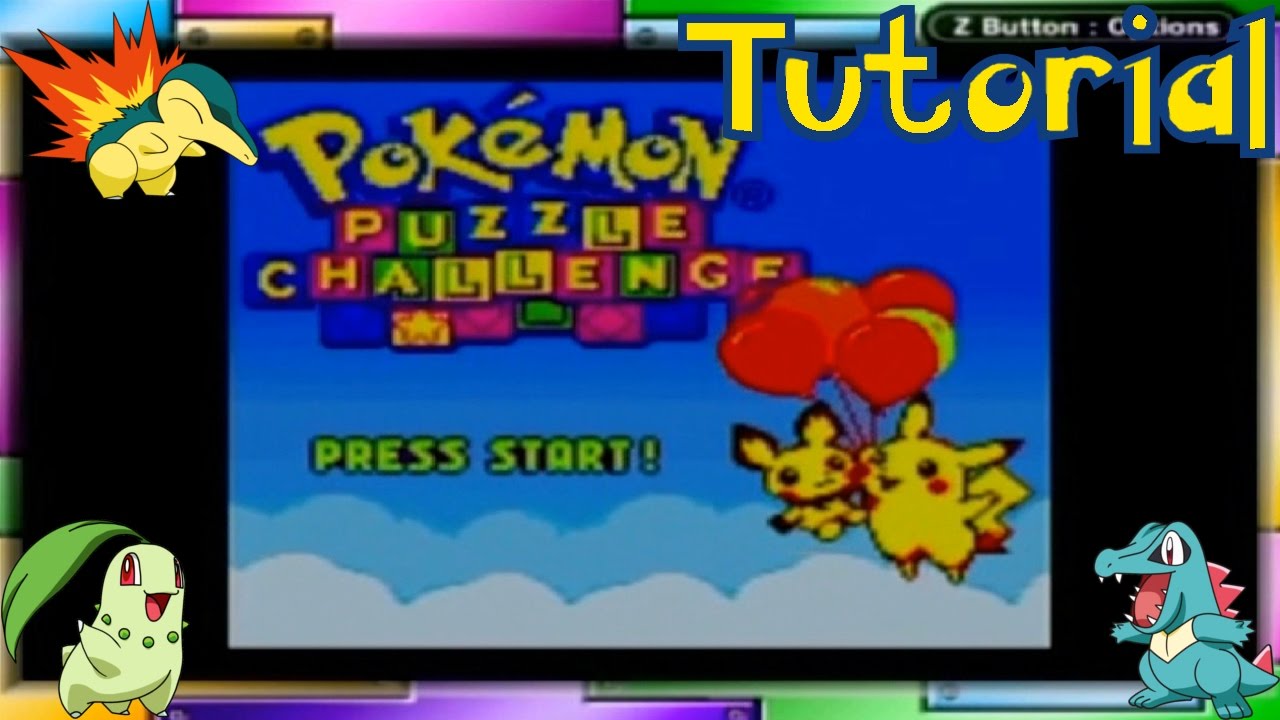 Let's Play Pokemon Puzzle Challenge - Tutorial