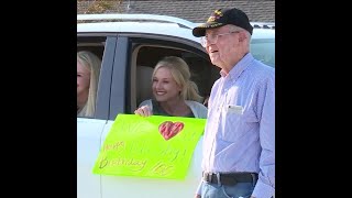Family rallies community to celebrate Oklahoma WWII veteran's 100th birthday