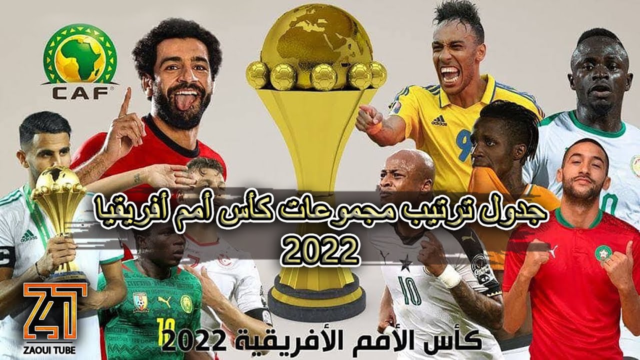 مجموعات كاس امم افريقيا