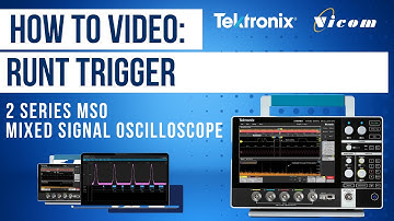 2 Series MSO how to video: Runt Trigger