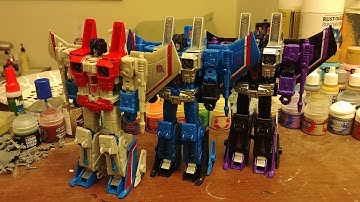 Transformers Earthrise Starscream, Thundercracker and Skywarp - Brady Reviews