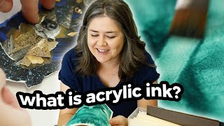 THIS is why you should use acrylic ink...