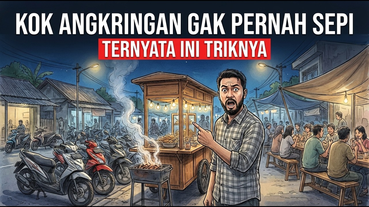 ANGKRINGAN SELALU RAMAI? TERNYATA INI RAHASIA BISNISNYA!