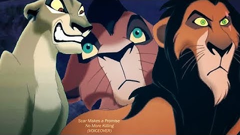 Scar makes a promise - No more killing - Seed of Chucky (VOICEOVER)